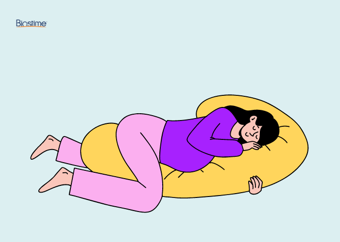 Mẹ bầu nằm mơ sinh em bé