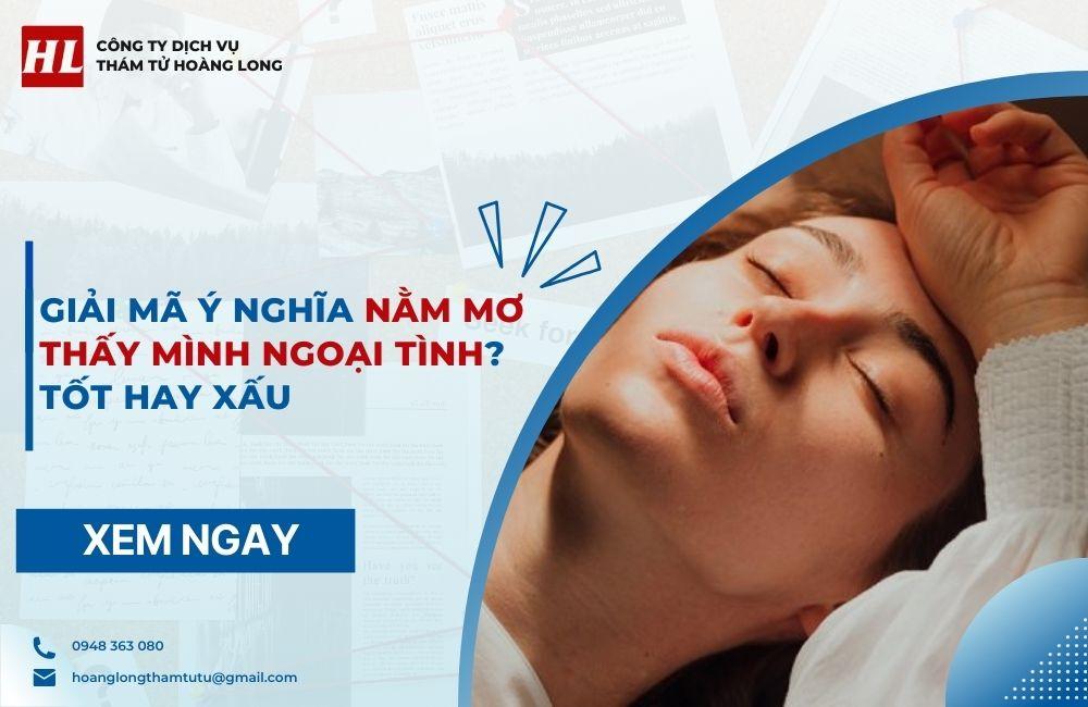Ngoại tình với đồng nghiệp trong mơ và áp lực công việc